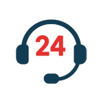 پشتیبانی 24 ساعته