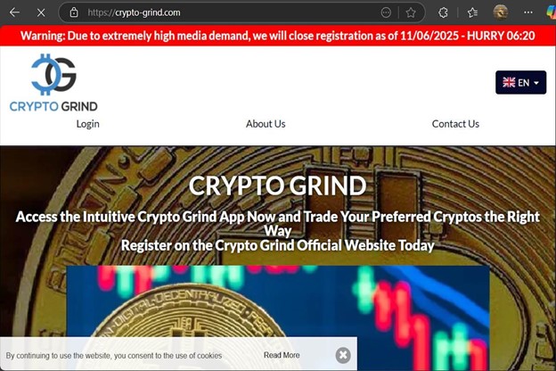 کریپتو گریند (CryptoGrind) سایت‌ فریلنسری 